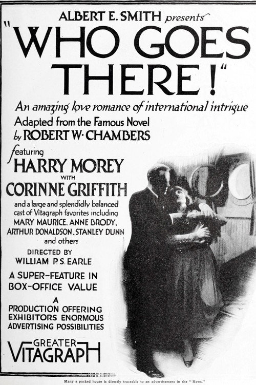 Movie poster for Who Goes There? (1917)