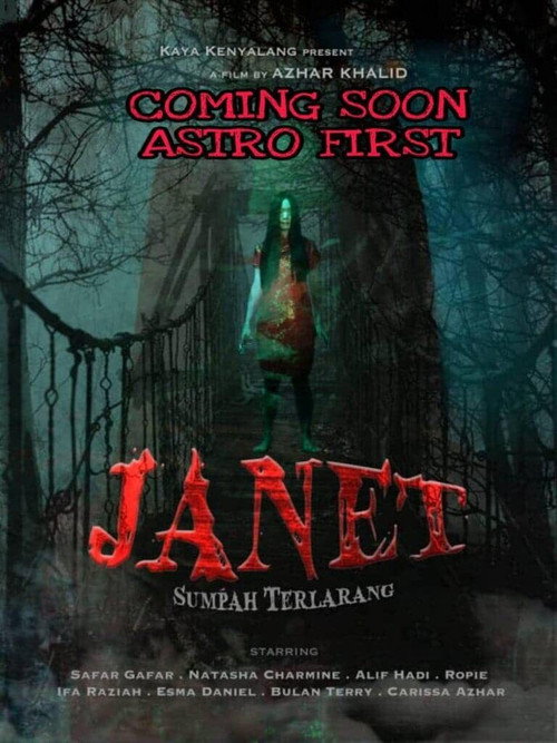 Movie poster for Janet: Sumpah Terlarang (2021)