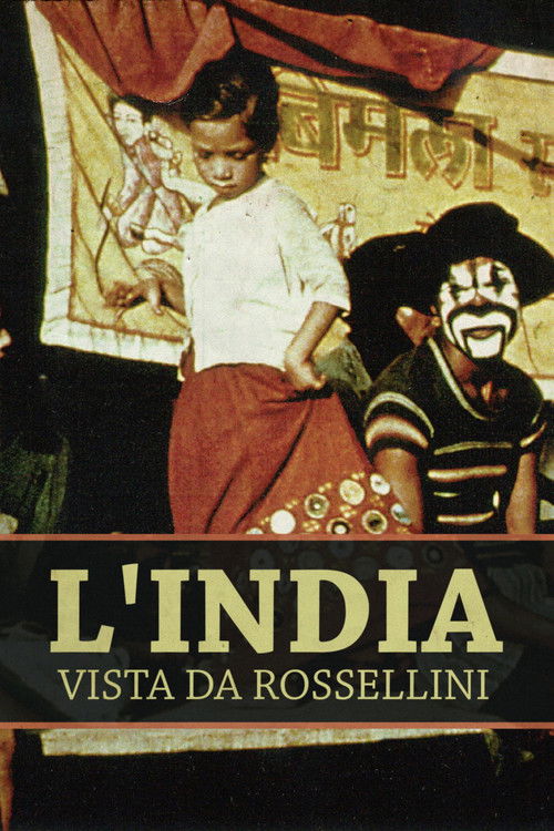 L'India vista da Rossellini poster