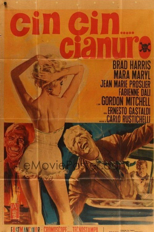 Movie poster for Cheers... Cyanide! (1968)
