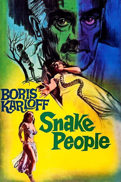 Movie poster for Isle of the Snake People (1971)