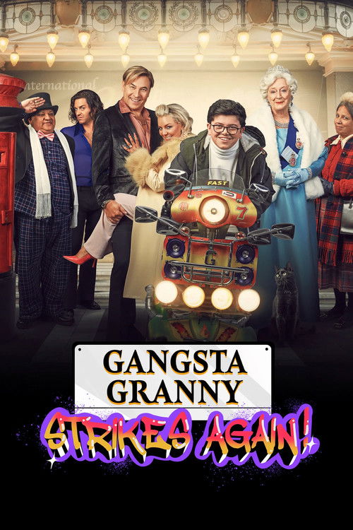 Movie poster for Gangsta Granny Strikes Again (2022)