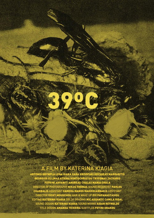 Movie poster for 39ºC (2023)