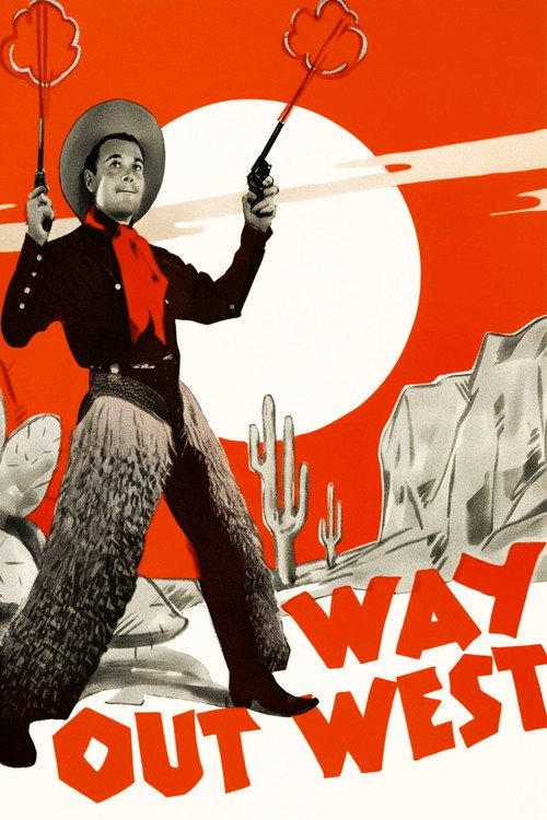 Movie poster for Way Out West (1930)