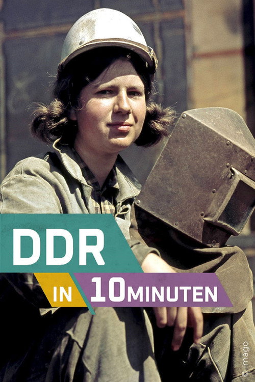 Series poster for DDR in 10 Minuten (2020)