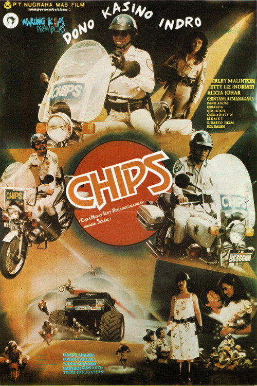 Movie poster for Chips (Cara Hebat Ikut Penanggulangan Sosial) (1982)