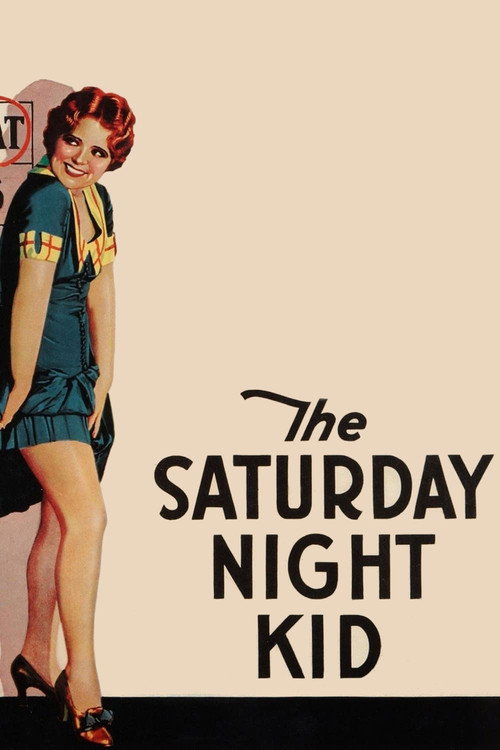 Movie poster for The Saturday Night Kid (1929)