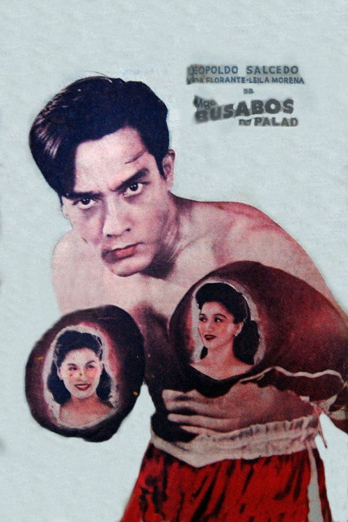 Movie poster for Mga Busabos ng Palad (1948)