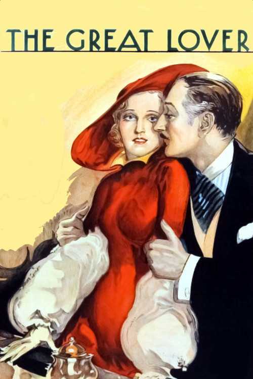 Movie poster for The Great Lover (1931)