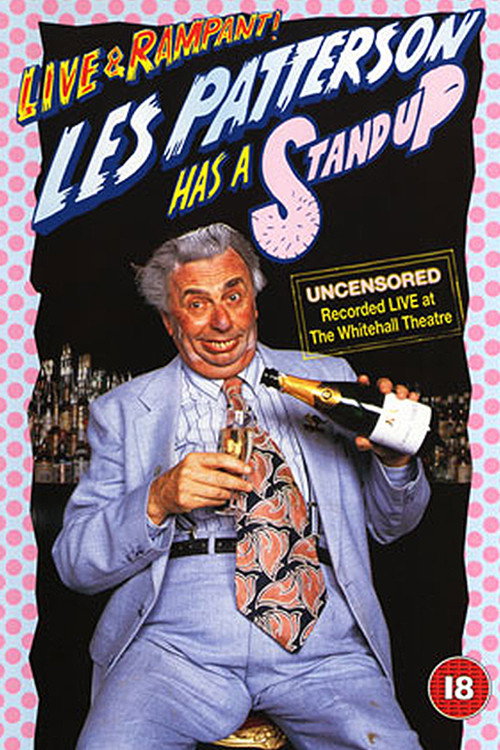 Movie poster for Les Patterson 'Has A Stand Up' - Live & Rampant (1996)