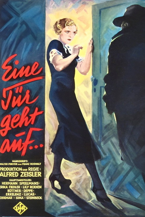 Movie poster for A Door Opens (1933)