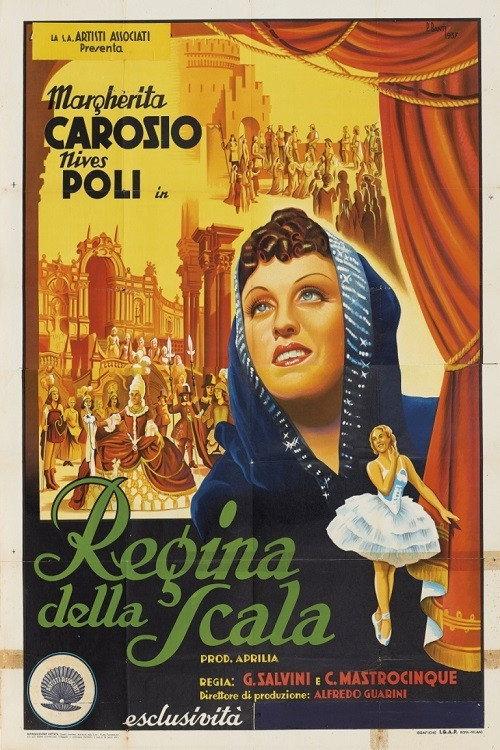 Movie poster for Regina della Scala (1937)