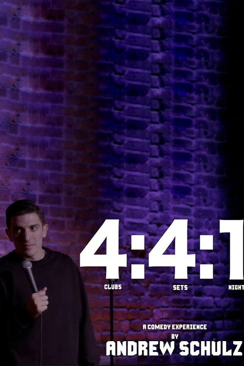 Movie poster for Andrew Schulz: 4:4:1 (2018)