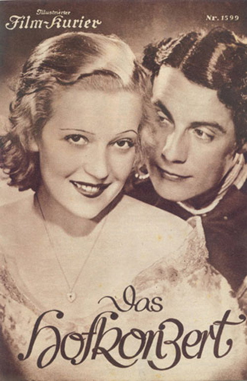 Movie poster for The Court Concert (1936)