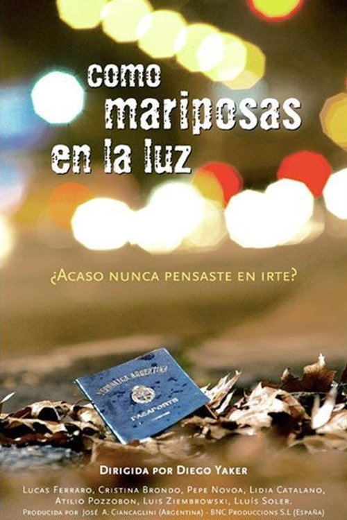Movie poster for Como mariposas en la luz