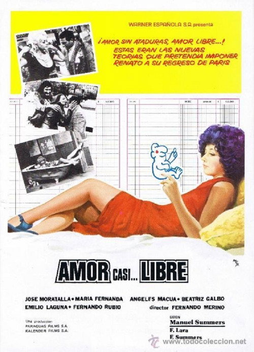 Movie poster for Amor casi... libre (1976)