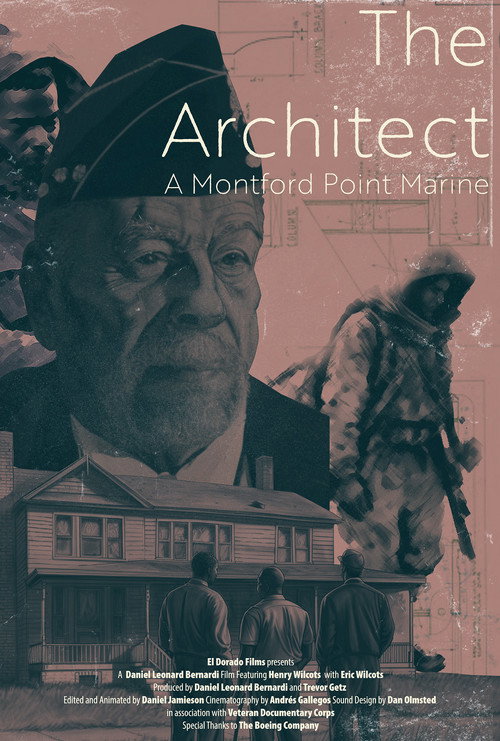 Movie poster for The Architect: A Montford Point Marine (2023)