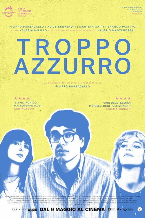 Movie poster for Troppo azzurro (2024)