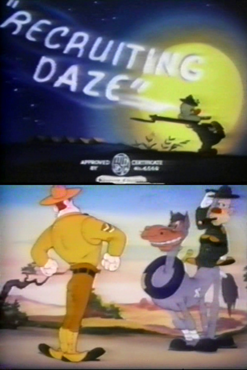Movie poster for Recruiting Daze (1940)
