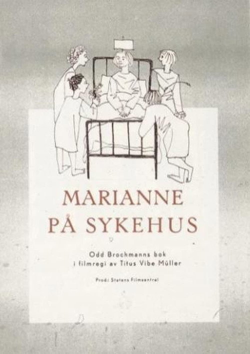 Movie poster for Marianne på sykehus (1950)