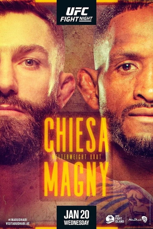 Movie poster for UFC on ESPN 20: Chiesa vs. Magny (2021)