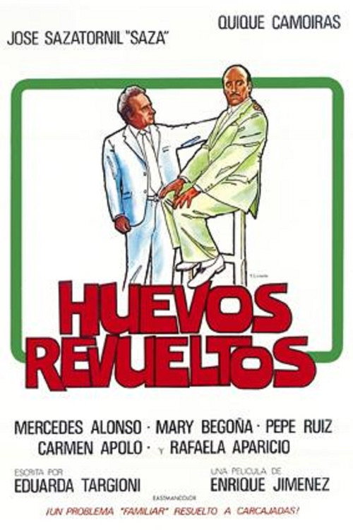 Movie poster for Huevos revueltos (1982)