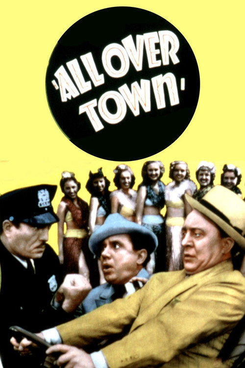 Movie poster for All Over Town (1937)