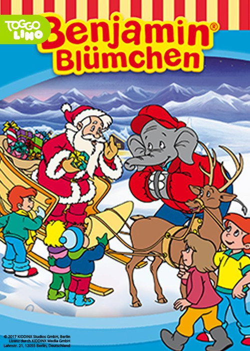 Movie poster for Benjamin Blümchen - Und der Weihnachtsmann (1992)