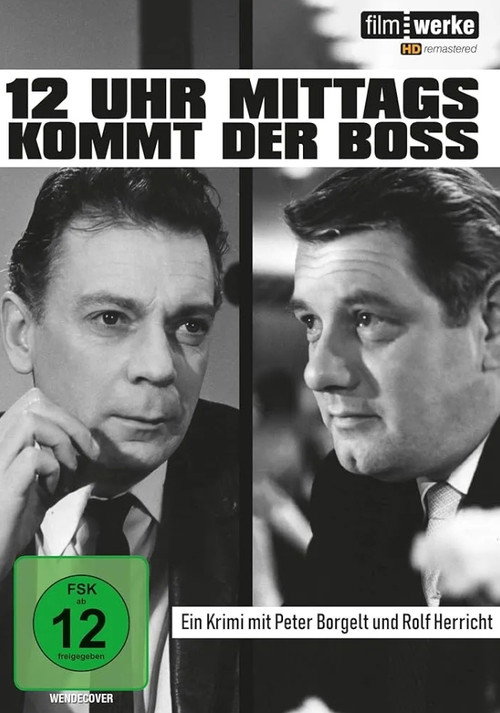 Movie poster for The Boss Will Be Here at Noon (1968)
