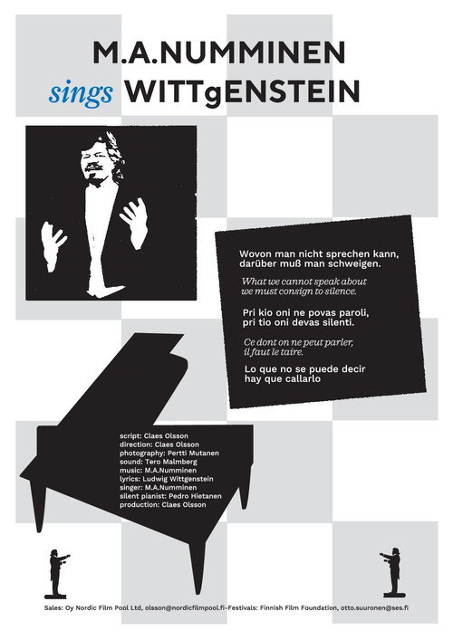 Movie poster for M.A. Numminen Sings Wittgenstein (1994)