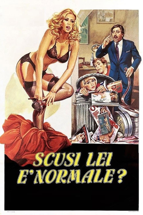 Movie poster for Scusi, lei è normale? (1979)
