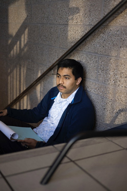 Photo of Angel David Galvan, Writing