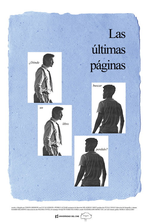 Movie poster for The last pages