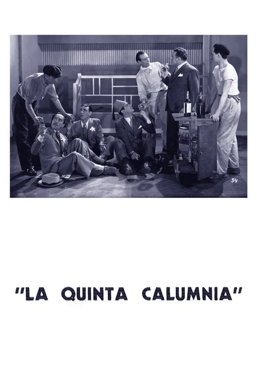 Movie poster for La quinta calumnia (1941)