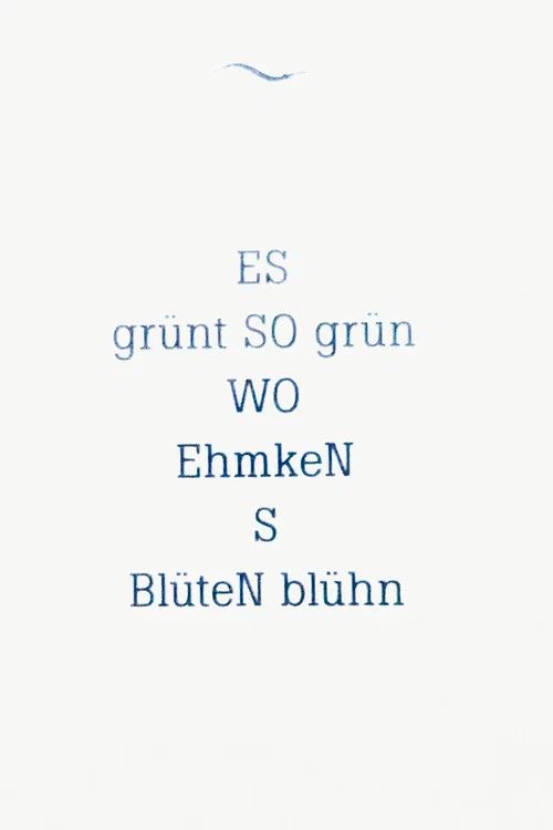 Movie poster for ES grünt SO grün WO Ehmken's Blüten blühn (2027)