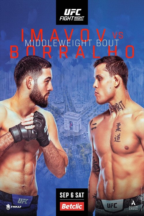 Movie poster for UFC Fight Night 258: Imavov vs. Borralho (2025)