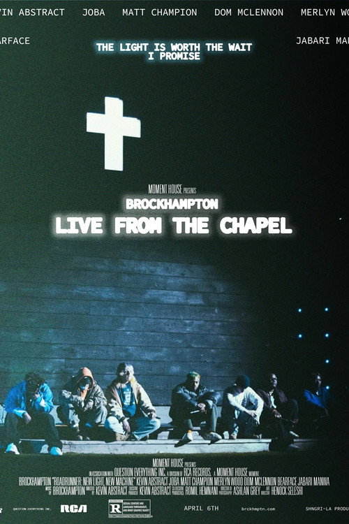 Movie poster for BROCKHAMPTON Live from The Chapel (2021)