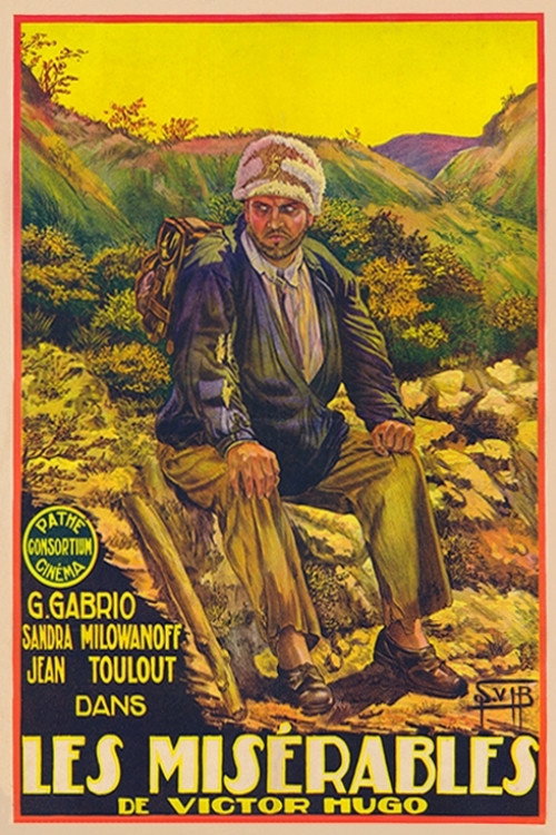 Movie poster for Les Misérables (1925)