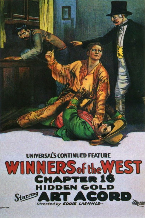 Movie poster for Winners of the West (1921)