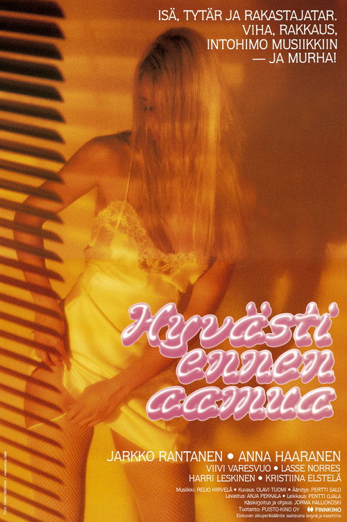 Movie poster for Hyvästi ennen aamua (1989)