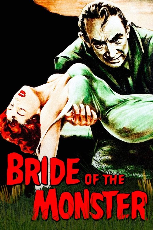 Movie poster for Bride of the Monster (1955)