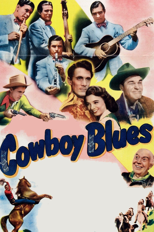 Movie poster for Cowboy Blues (1946)