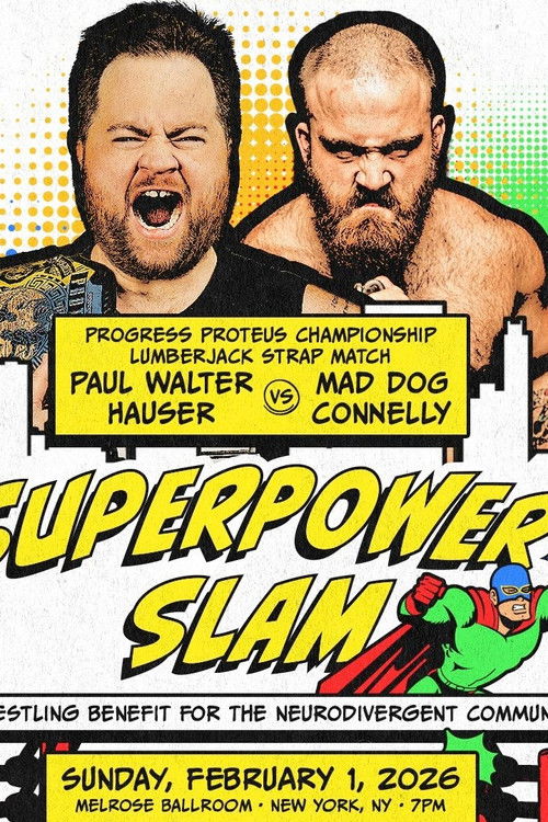 Movie poster for Orange Crush & JCW: Superpower Slam 2026 (2026)