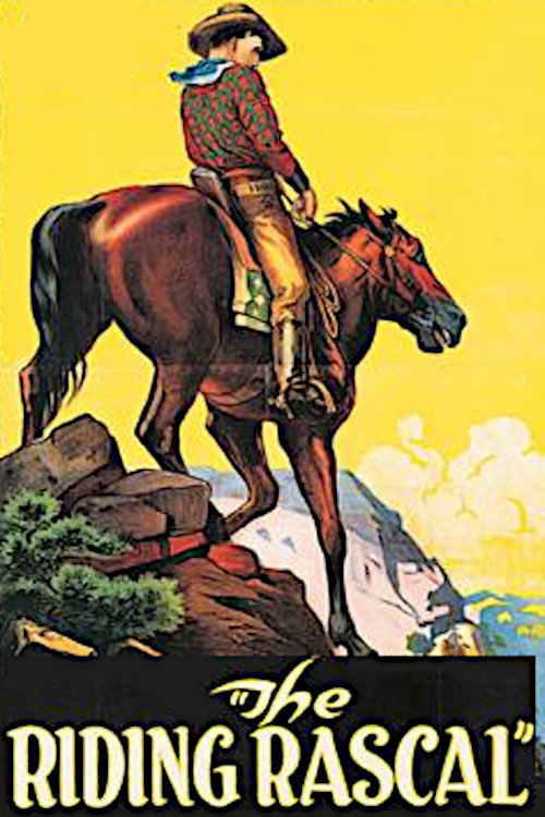 Movie poster for The Riding Rascal (1926)