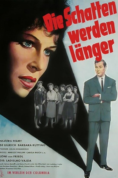 Movie poster for The Shadows Grow Longer (1961)