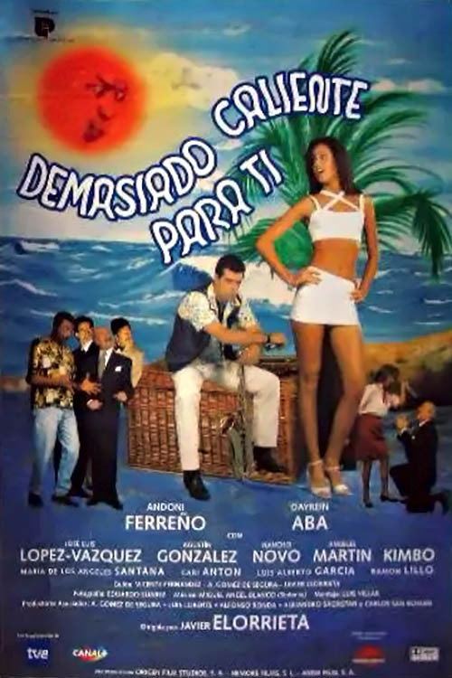 Movie poster for Demasiado caliente para ti (1996)