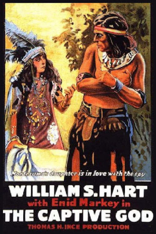 Movie poster for The Captive God (1916)