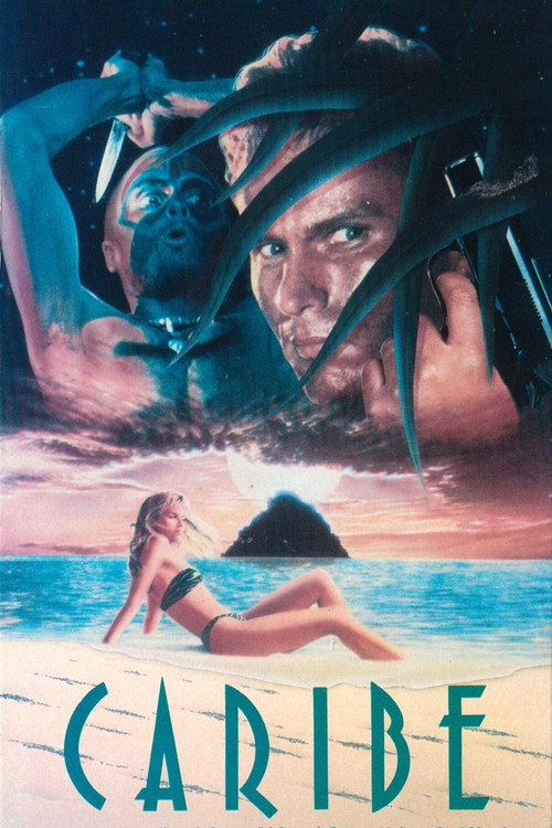 Movie poster for Caribe (1987)