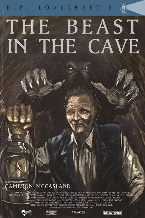 Movie poster for H.P. Lovecraft's The Beast In The Cave (2016)