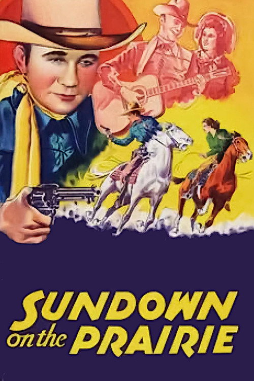 Movie poster for Sundown on the Prairie (1939)